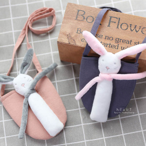 (出清不退換)長耳兔兒童造型小包包