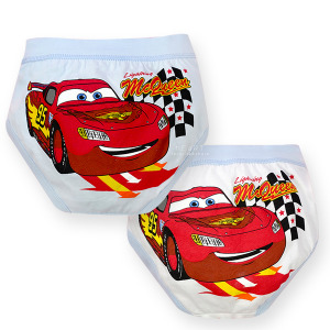 (出清不退換)迪士尼汽車總動員系列男童三角褲內褲 兩入組