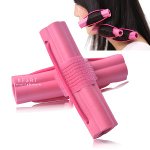 花朵海綿波浪捲髮器 6入組