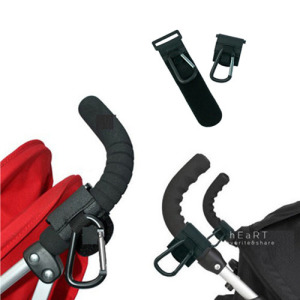 嬰兒推車綁帶式金屬掛鉤 承重5kg