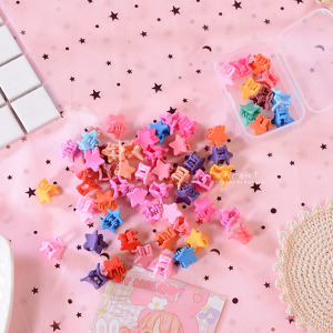 繽紛多彩星星抓夾 20入組