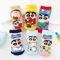 (出清不退換)正版蠟筆小新直版親子襪