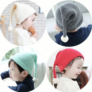 (出清不退換)毛球長尾針織保暖帽