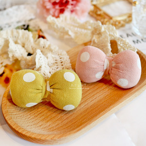 俏皮點點蝴蝶結髮帶