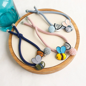 可愛忙碌小蜜蜂造型髮圈