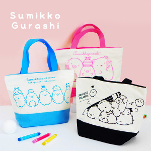 角落小夥伴線條帆布午餐袋