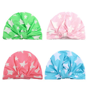 星星印花打結印度帽頭巾