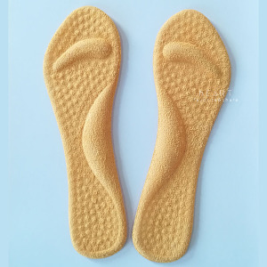 絨布七分雙足弓支撐減震墊 一雙組