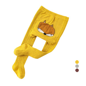 (出清不退換)可愛動物坑條羅紋內搭褲襪