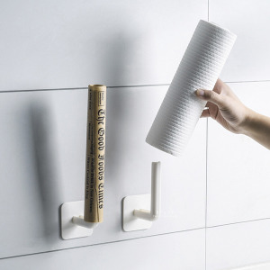 多功能廚房收納紙巾掛架 2入組