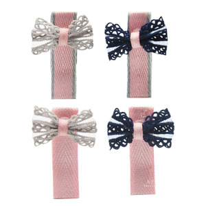 韓系小蝴蝶夾髮夾 2入組