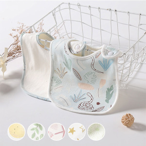 (出清不退換)寶寶印花口水巾 2入組