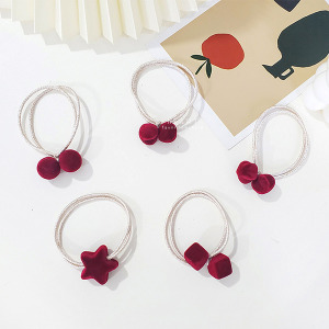 氣質復古毛絨髮圈