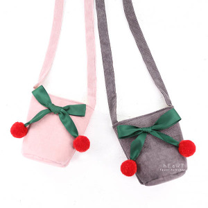 (出清不退換)櫻桃蝴蝶結造型小包包