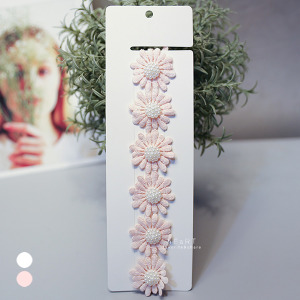 氣質蕾絲珍珠花朵髮帶