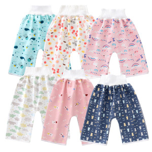 (出清不退換)嬰兒護肚隔尿褲