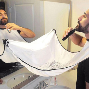 多功能刮鬍剪髮圍布