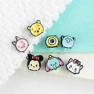 (出清不退換)正版迪士尼夾式安全耳環