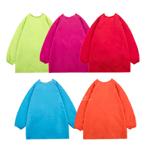 亮色系防水兒童反穿衣