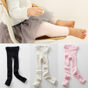 (出清不退換)柔軟超彈力簡約棉質純色百搭九分褲襪