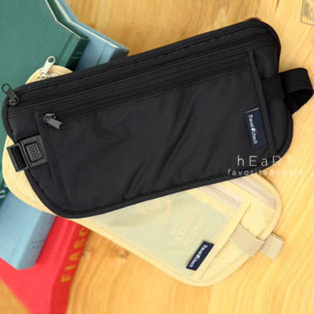 旅行貼身防水防盜腰包