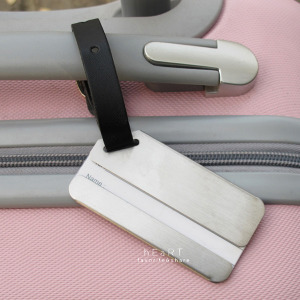 金屬質感行李箱識別吊牌