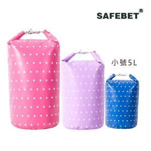 (出清不退換)圓點戶外戲水防水圓點漂浮袋 小號5L