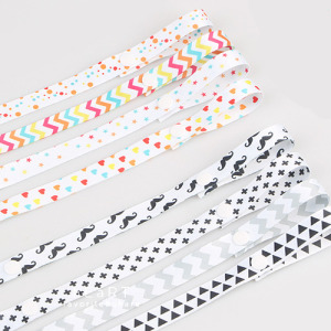 清新印花兒童奶嘴玩具固定防掉帶