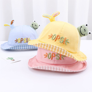 (出清不退換)可愛青蛙造型漁夫帽