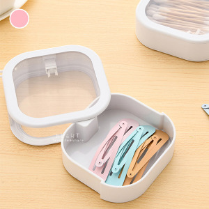 按壓式開蓋小物品收納盒