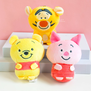 (出清不退換)維尼家族軟迷你軟QQ吊飾玩偶