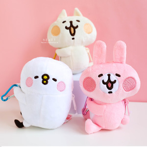 (出清不退換)卡納赫拉絨毛D型抓扣玩偶