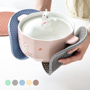 廚房餐桌蜂窩造型隔熱墊