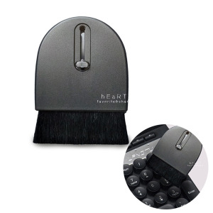 半圓造型可伸縮清潔鍵盤刷