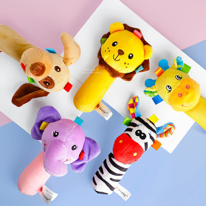 (出清不退換)嬰兒絨毛動物安撫BB棒