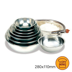 (出清不退換)三能28cm打蛋盆-絲紋 SN4964