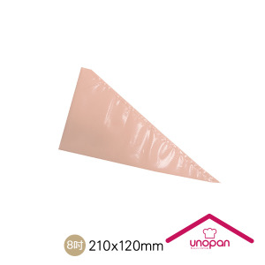 屋諾8吋塑膠擠花袋-10入(粉紅色) UN55206