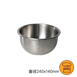 (出清不退換)三能24cm深型打蛋盆-絲紋 SN4948