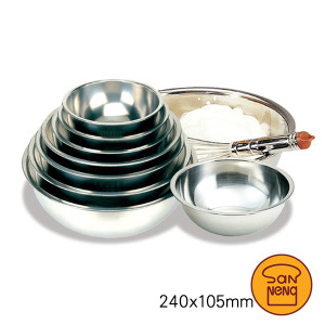 (出清不退換)三能24cm打蛋盆-絲紋 SN4966