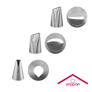 屋諾花邊花嘴/玫瑰花嘴-中 UN55094 UN55095 UN55105