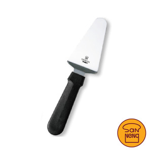 (出清不退換)三能蛋糕鏟刀-黑色塑膠柄 SN4878