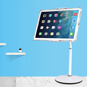 桌面式可彎曲手機支架 白色