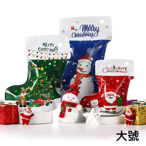 聖誕襪造型禮品禮物袋 大號
