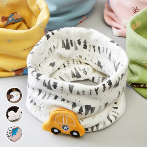 (出清不退換)可愛立體玩偶滿版圖案保暖脖圍