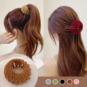 懶人盤髮器鳥巢造型髮圈