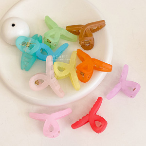清新糖果色迷你鯊魚夾爪夾