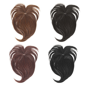 仿真頭頂假髮髮片 短款