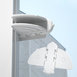 小飛機造型窗戶檔板鎖 3入組