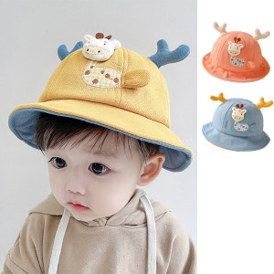 (出清不退換)布偶長頸鹿造型漁夫帽