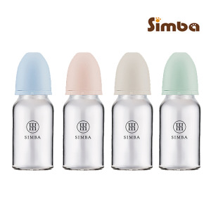 小獅王蘊蜜質金玻璃標準防脹氣奶瓶120ml-新生專用